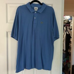 Men’s size 8 blue Lacoste shirt